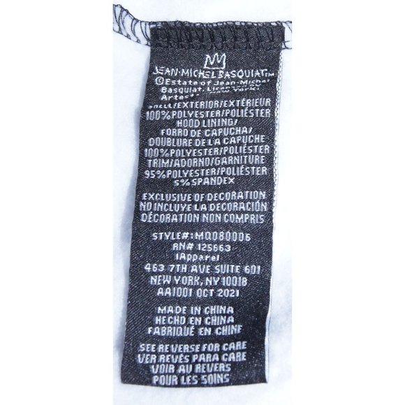 Jean Michel Basquiat X Members Only Hoodie - Picture 13 of 15